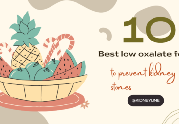 basket of food and caption 10 best low oxalate foods for kidney stones